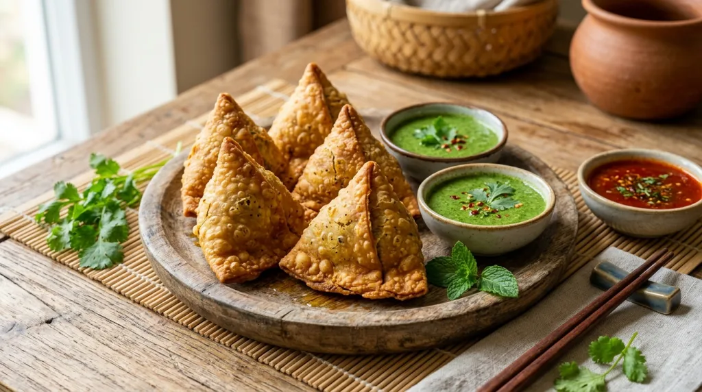 découvrez notre recette facile de samoussas asiatiques croustillants et savoureux, parfaits pour un apéritif ou un repas convivial. suivez nos étapes simples pour un résultat délicieux !