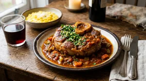 découvrez notre recette authentique d'osso bucco de veau, accompagnée d'astuces incontournables pour réussir ce plat traditionnel italien à la perfection.