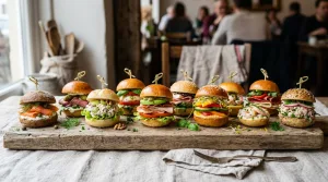 découvrez 10 recettes originales et savoureuses de mini burgers apéro froid, parfaits pour vos moments conviviaux et gourmands.