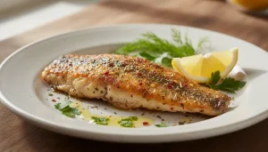 découvrez une recette rapide et délicieuse de saumonette à la poêle, prête en seulement 15 minutes pour un repas savoureux et facile à préparer.