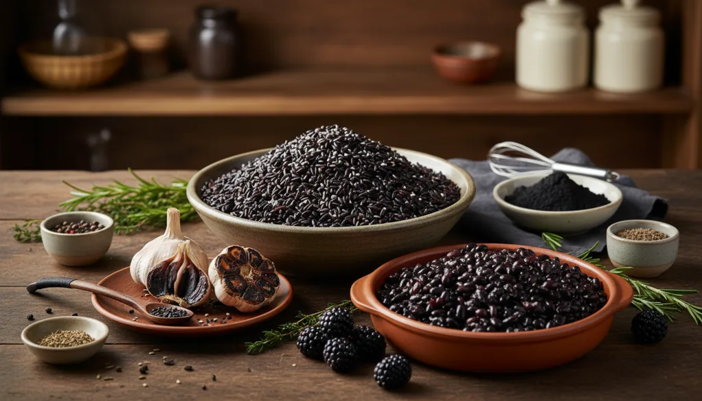 découvrez les bienfaits des aliments noirs, des recettes savoureuses et des idées pratiques pour les intégrer facilement dans votre alimentation quotidienne.